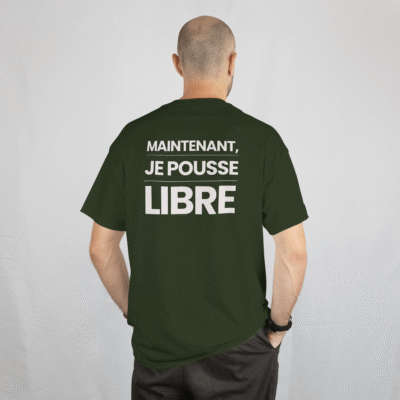 Tshirt - Maintenant je pousse libre